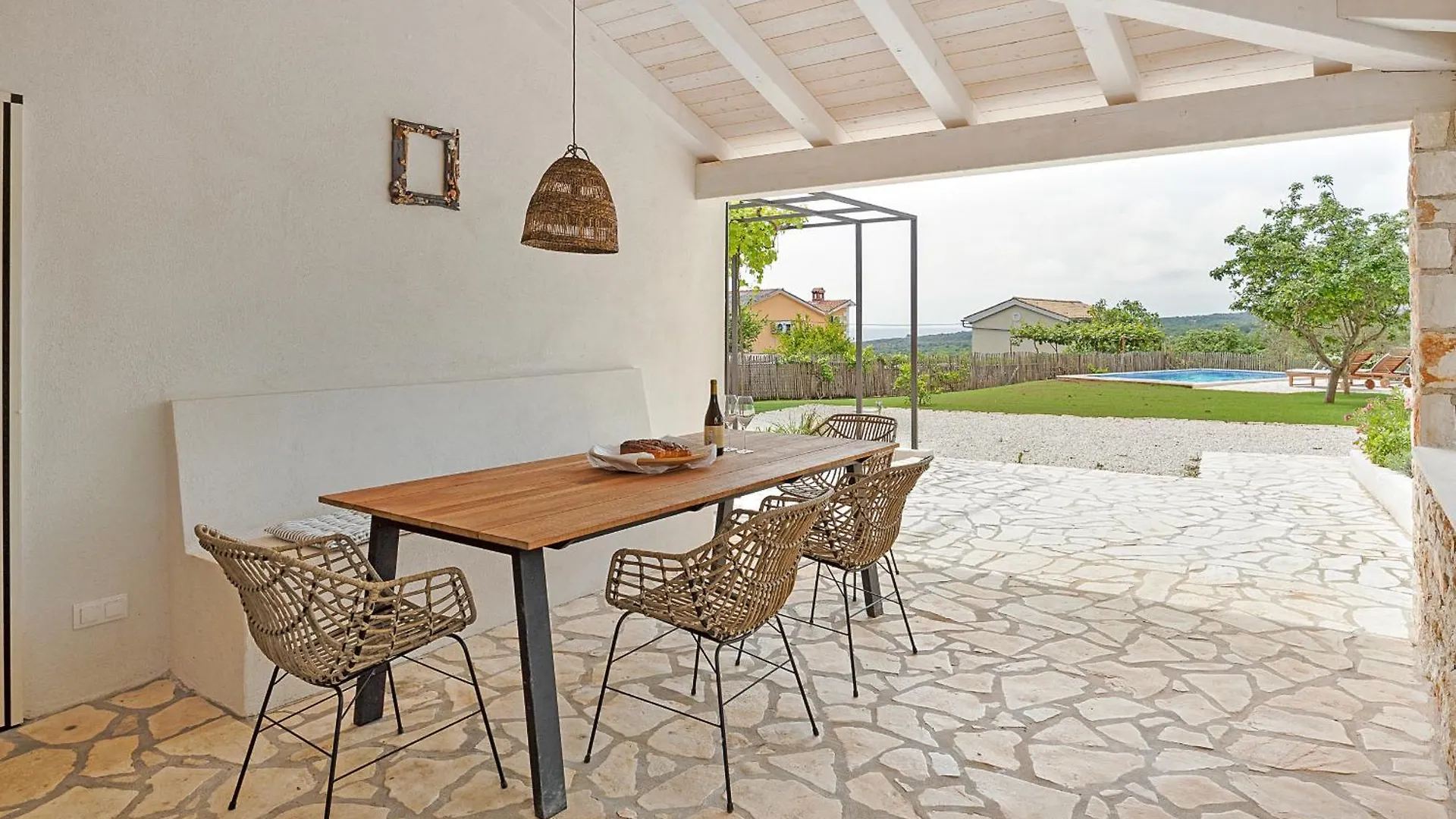 הוילה Peruški Casa Mirna For 7 People Near Pula With Sea View & Only 2 Km From The Sea קרואטיה